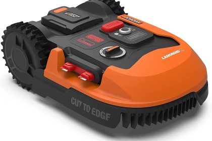 WORX Landroid Plus WR167E Robot Tondeuse Connectée, 700 m² Surf.Max 800 m², Installation Facile, Configurable, Pente 35%, détecteur de Pluie, Coupe près des Bordures, Tonte Rapide WORX Landroid Plus WR167E Robot Tondeuse Connectée, 700 m² Surf.Max 800 m², Installation Facile, Configurable, Pente 35%, détecteur de Pluie, Coupe près des Bordures, Tonte Rapide