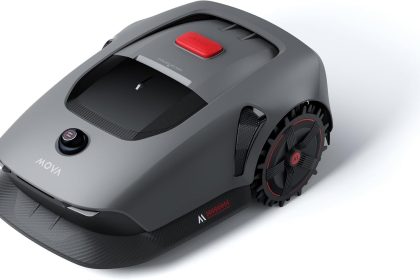MOVA 1000 Robot Tondeuse Installation sans Fil, cartographie 360° 3D LiDAR jusqu'à 1000 m² évitement Intelligent des Obstacles. Contrôle Via App, Roues Tout-Terrain, Coupe en U, Chargement Rapide MOVA 1000 Robot Tondeuse Installation sans Fil, cartographie 360° 3D LiDAR jusqu'à 1000 m² évitement Intelligent des Obstacles. Contrôle Via App, Roues Tout-Terrain, Coupe en U, Chargement Rapide