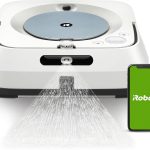 iRobot Braava Jet m6 (m6134) Robot Laveur de Sols Premium, Connecté, avec Pulvérisateur d'eau et Navigation Avancée, Cartographie Intelligente, Programmable Via l'Application Home