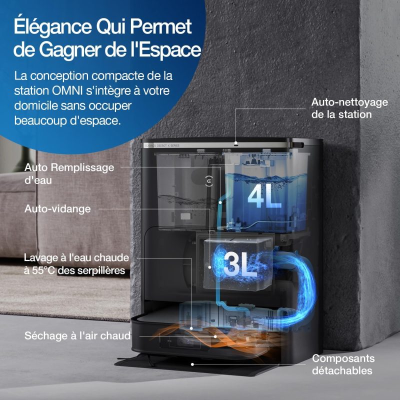Test de l’aspirateur robot Ecovacs Deebot X2 Omni : performance et fonctionnalités détaillées Test de l’aspirateur robot Ecovacs Deebot X2 Omni : performance et fonctionnalités détaillées